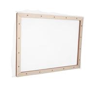 HOMSFOU Wooden DIY Paper Making Frame Mold with Mesh Screen for Dried Flower Crafts Papermaking Deckle Screen for Home School Studio Use Suitable for Beginners and Professionals