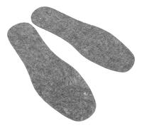 HOMSFOU Wool Felt Cuttable Insoles for Men and Women Breathable Shoe Inserts for Boot Liners and Sport Activities Size S 9.84X3.43X0.20In