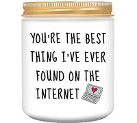 Homsolver Lemon Lavender Candle, Funny Unique Scented Candle for Valentines, Anniversary, Christmas, Birthday, Ideal for Girlfriend, Wife, Best Friends