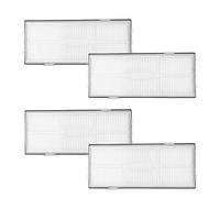 Homsun Pack of 4 HEPA Filter Accessories for Roborock S8 / S8+ / S8 Pro Ultra / S7 / S7 Maxv / S7 Maxv Ultra / S7 Pro Ultra, Washable, Vacuum Cleaner Filter Accessory Kit, Replacement Parts