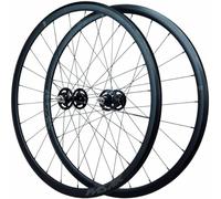 HOMSXPAC 700C Fixed Gear Wheelset Bolt on Hub 9.5X100mm/9.5X120mm Solid Axle, Flip-Flop Threading (Freewheel & Fixed), Single Speed Racing Wheels for Track Bike, 2 Sealed Bearing