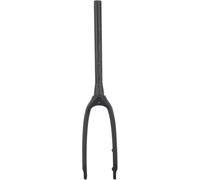 HOMSXPAC Carbon Fibre Rigid Bicycle Front Fork 20 Inch 406 Flat Disc Brake C Cone Tube Quick Release 3K for Motocross Folding Bike A