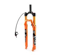 HOMSXPAC MTB Air Suspension Fork 27.5/29 Inch Bicycle Front Forks Mountain Bike Remote Lockout 1 1/8 Straight Tube Travel 100mm Disc Brake QR 9mm For XC AM
