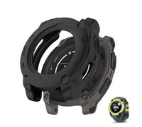 HOMTERN Cases Designed for Garmin instinct E 40mm,Soft TPU Lightweight Shell Drop-proof Scratch-Proof Flexible Screen Full Covered Protective Case,Black