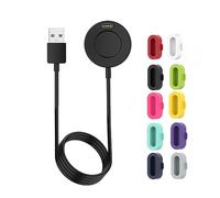 HOMTERN Charger for Garmin Fenix 7 7S 7X/6 6S 6X/5 5S 5X,Vivoactive 3/4/4S,Instinct 2/2S/2X,Venu 2/2S/2 PLUS/SQ/SQ 2 and Forerunner Series,3.3ft USB Charging Cable with 10 Dust Plugs