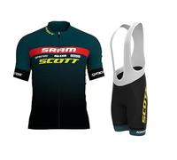 HOMTOL Men's cycling suits short sleeve cycling jersey set Breathable cycling jersey cycling clothing set Quick-drying cycling shirt + cycling shorts/bib shorts with seat pad for cycling