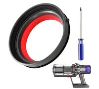 HOMTRAK V10 Dust Bin Sealing Ring Compatible with Dyson V10 SV12 Cyclone Vacuum Cleaner, Replacement Part for Motorhead Absolute Animal Torque Models, Dust Bucket Canister Bin Seal with T8 Tool