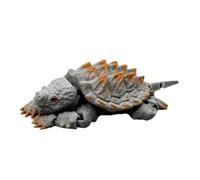 Homtrator Articulated Alligator Snapping Turtle, 3D Printed Turtle Model, Unique Desktop Figurines Ornament, Interesting Fidget Gifts For Autism/ADHD, Home Office Decor, Movable Joint Animals Statue