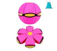 Homtrator Children Bouncing Ball Magic Metaball, Magic Bounce Pop Up Ball, Flying Saucer Bouncy Balls, Parent-Child Interaction, Dual Form Collapsible Time Delay Transformation Flying Disc Toy