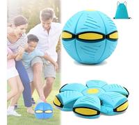 Homtrator Children Bouncing Ball Magic Metaball, Magic Bounce Pop Up Ball, Flying Saucer Bouncy Balls, Parent-Child Interaction, Dual Form Collapsible Time Delay Transformation Flying Disc Toy