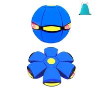 Homtrator Children Bouncing Ball Magic Metaball, Magic Bounce Pop Up Ball, Flying Saucer Bouncy Balls, Parent-Child Interaction, Dual Form Collapsible Time Delay Transformation Flying Disc Toy