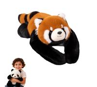 Homtrator Panda Stuffed Animal, Koala/Dinosaur/Raccoon/Bear/Panda/Sloth Comforting Hug Sleeping Pillow Stuffed Animals, Versatile 3 Sizes Fit Both Kids & Adults
