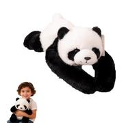 Homtrator Panda Stuffed Animal, Koala/Dinosaur/Raccoon/Bear/Panda/Sloth Comforting Hug Sleeping Pillow Stuffed Animals, Versatile 3 Sizes Fit Both Kids & Adults