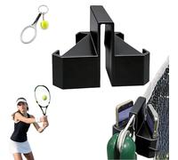 Homtrator Tennis Camera Mount, Secure Tennis Net Phone Mount, Dual Perspective Phone Holder With Clip For Net & Fence, For Match Recording, Training Analysis & Live Streaming, Fits Phones 4.7-7.2in
