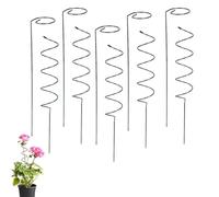 Homtrator Tomato Twist Stake, Tomato Twists, Tomatoes Plant Support, Tomatoes Spiral Stakes, Rust-Resistant Metal Twist Supports, Climbing Plant Stakes for Potted Plants Tomato Rose Vine