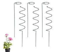 Homtrator Tomato Twist Stake, Tomato Twists, Tomatoes Plant Support, Tomatoes Spiral Stakes, Rust-Resistant Metal Twist Supports, Climbing Plant Stakes for Potted Plants Tomato Rose Vine