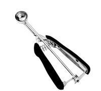 HOMURE H Mini Cookie Scoop, 1 Tsp Cookie Scoop for Baking, Melon Baller Scoop, Mini Ice Cream Scoop, Good Soft Grips, Smooth Trigger Release, TM-US-THBS-1PCS