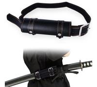 HOMURY Katana Sword Holder with 105 cm Black Belt, Robust Belt for Comfortable Carry, Perfect Cosplay and Samurai Enthusiasts, Accessory for Reenactments ABS Plastic Accessory for Samurai Fans