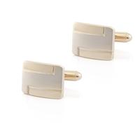 Homxi Cufflinks for Men Wedding Silver, Copper Rectangle, Cuff Link Dress Shirts for Men Slim Fit