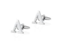 Homxi Men Silver Cuff Links for Wedding, Copper Letter Y, Cufflinks for Men Dress Shirts