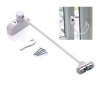 Homy Window/Door Restrictor Cable, Lockable Security Lock and Key, Baby/Toddler/Child Safety Device and Intrusion Defence