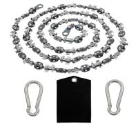 We Do Lifestyles Rope Saw- 48 Inch High Limb Hand Chain Saw- Upgraded Chain with 50% More Blades- 42 Teeth- No Rope Included- Blades on Both Sides so it Doesn't Matter How it Lands