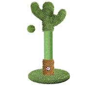 HOMYHANDS Cat Scratching Post for Indoor Cats and Kitten - 55CM Tall cat Scratching Post with Sisal Rope, Palm Tree Cat Scratch Post with Hanging Ball for Kitties Small (Small - 55CM)