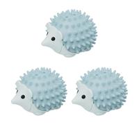 Homyl 3 Pieces Catnip Toys Ball Catnip Wall Balls Self Groomer Ball Scratcher PP Style with Stick on Wall Suitable for Indoor Cats Licking G, blue