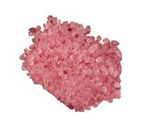 Homyl Aquarium Stones, Luminous Decorative Stones, Glittering Resin Pebbles, DIY Decorative Stones for The Garden, Aquarium, Fish Tank, Path, Table Decorati, Pink 50g