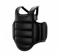 Homyl Arts for Adult and Child Sparring Training Practice Poly Padding Torso Protection Double Sided Wear Suitable for Training Competition , Black And White , L Height 160-175CM