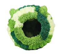Homyl Bird Nest Hammock Hanging Mice Sugar Glider Chinchilla Hanging Home Resting Parrot Nest Swing Bed Cave Flannel Material Suitable for Birds, Green