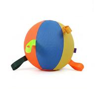 Homyl Canine Training Tug And Ball With Loops Inflatable Interactive Exercise Sphere Tough Oxford Cloth With Reinforced Pvc Bladder suitable for exterior exercise training fields retrieve, 45cm