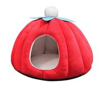 Homyl Cat Bed Cushion Soft Pet House Self Warming Blanket Cozy Sleeping Nest Indoor Tent Mat for Small Medium Dogs Cats Suitable for Autumn W, M