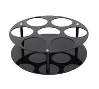 Homyl Coffee Syrup Organizer, Rotating Coffee Syrup Holder for Station