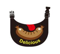 Homyl Dog Bandana Pet Bibs Triangle Scarf Neckerchief Soft Polyester Machine Washable Absorbent Cotton Layer Lightweight Breathable Suitable for Dogs, S