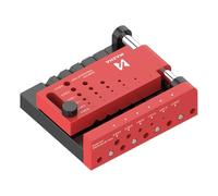 Homyl Dowel Insertion Jig Kit Drill Hole Self-Centering Round Bar Drill Guide Borehole