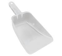 Homyl Feeding Spoon Grain Feed Feeding Tool Made of Lightweight PC with Smooth Surface And Ergonomic Handle for Farm Household, Clear 18.8x13.2x6cm