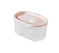 Homyl Hamster Sand Bath Box Bathtub Container Litter Corner Toilet House Strong Wear Resistant Easy to Clean Suitable for Gerbils Chinchilla Ferret, Pink