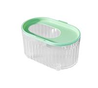 Homyl Hamster Sand Bath Box Bathtub Container Litter Corner Toilet House Strong Wear Resistant Easy to Clean Suitable for Gerbils Chinchilla Ferret, Green