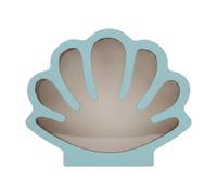 Homyl Holder Display Box Storage Box Collection Keepsake Holder with Acrylic Front for Home Tooth Sea Glass, Blue