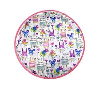 Homyl Hunting Cat Toy Cover Hiding Cover Exercise Toy Ball Catching Game Interactive Cat Toy Chasing Ball Cover Tear Resistant Nylon Material Suitable for C, Animal