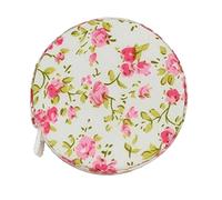 Homyl Lovely Fabric Covered Retractable Ruler Soft Tape Measure Pocket Plastic Tapeline 60"/150cm Fabric Crafts Sewing Tools Gifts DIY Handicrafts Accessories - #3, as described