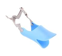 Homyl Mesh Muzzle Flexible PP Adjustable Breathable Loop Muzzle Reusable Mouth Cover for Small Dogs Suitable for Grooming Walk, M
