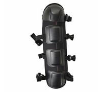 Homyl Outdoor Knee Protector Motorcycle Knee Pad Shin Guard Hard Shell Impact Resistant Adjustable Straps Suitable for Adults Riding Outdoor Work Gardening