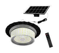 Homyl Outdoor Solar Powered Pendant Light with Remote for Chicken Coop Lightweight