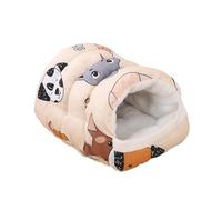 Homyl Pet Cave Bed, Cozy Cave, Cat Sleeping Place, Dog Sleeping Place, Made of Thick Polyester, Soft Padding for Cold Days, Easy to Carry for Pet Lovers, Style B, M