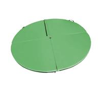 Homyl Pole Dance Mat, Foldable Floor Protection Mat Made of PU And Polyester with Surface for Studio Fitness Pilates, green