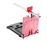 Homyl Sitting And Reaching Flexibility Evaluation Tester (with Inclined Calf Stretcher And Measuring Device), Pink
