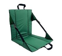 Homyl Stadium Seats with Back Support, Oxford Cloth Upholstery for Backyard Use, Green