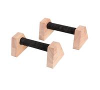 Homyl Two Wooden Stands, Training Equipment for Handstand Training, Aerobics Exercise, Unisex, with Handles And Handstand Blocks, 20cm